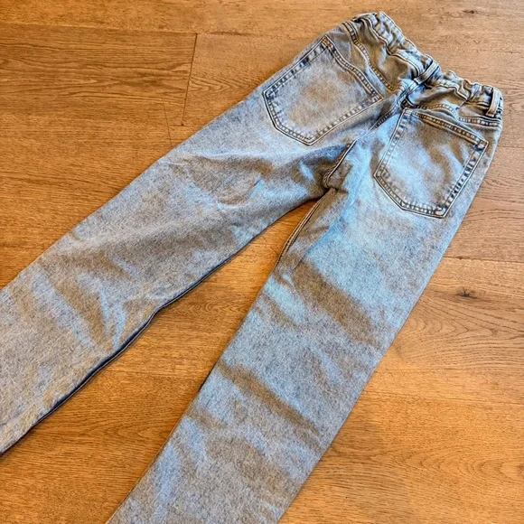 Keith Haring kids Graphic wide leg Jeans - Picture 5 of 7